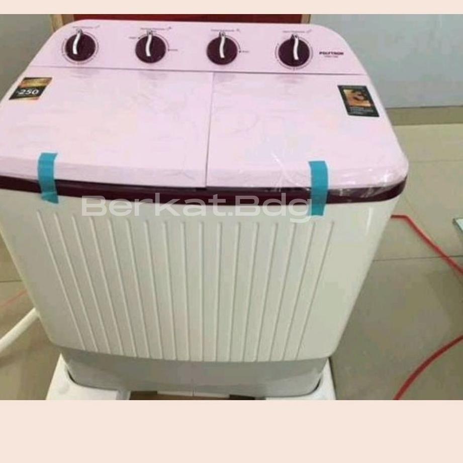Selalu Baru--MESIN CUCI 2 TABUNG POLYTRON PWM 8366 / 8363 8KG