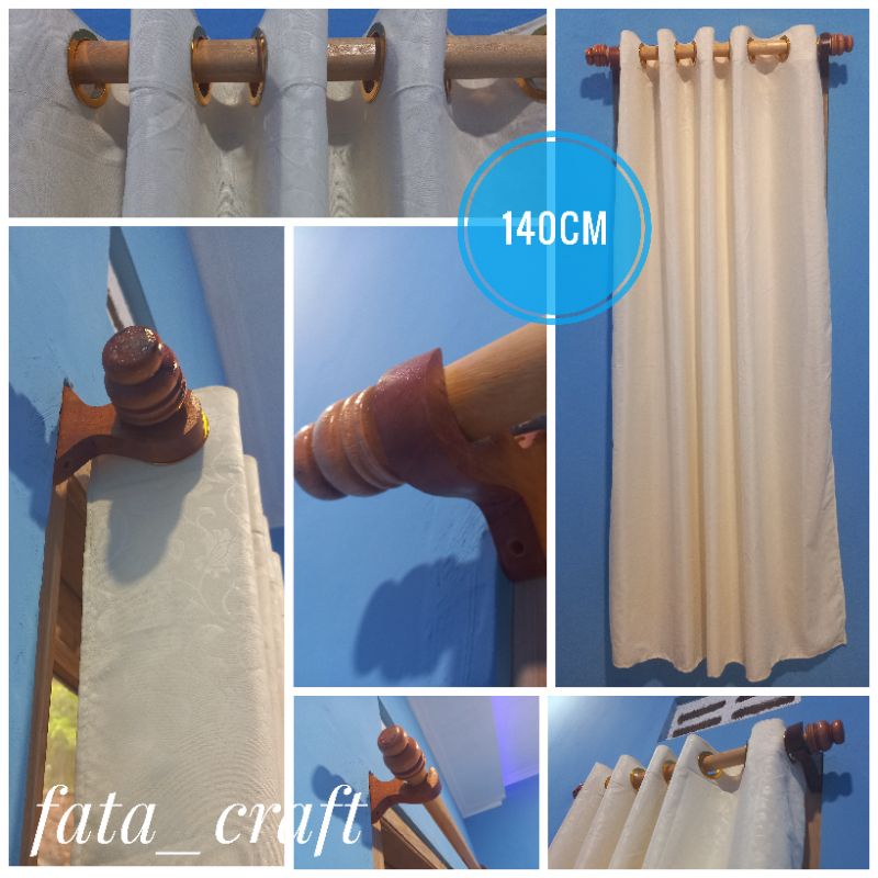 RELL KORDEN KAYU 140CM REEL GORDEN ROLLET GORDYN
