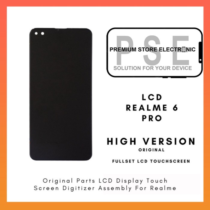 LCD Realme 6 Pro ORIGINAL Fullset Touchscreen Garansi 1 Bulan