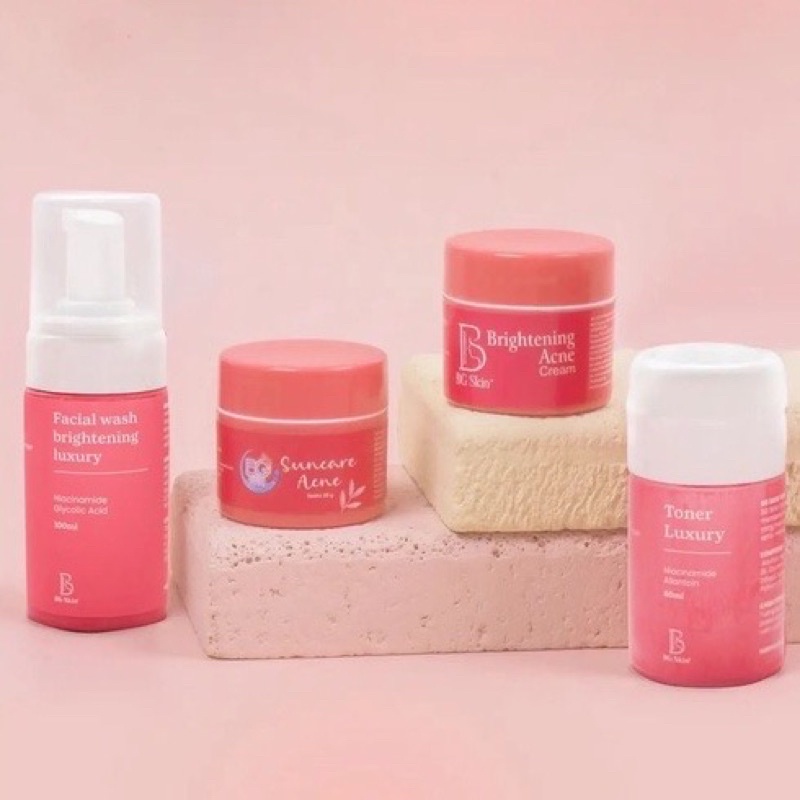 BgSkin / beauty glow paket acne sensitif suncare acne