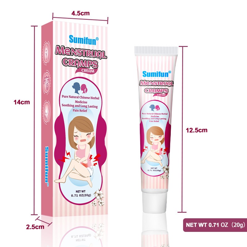 Nyeri Haid / Menstrual Care / Nyeri Perut / kram perut / Menstrual Care Pain Relief / Obat menstruasi / Krim perawatan menstruasi 20g