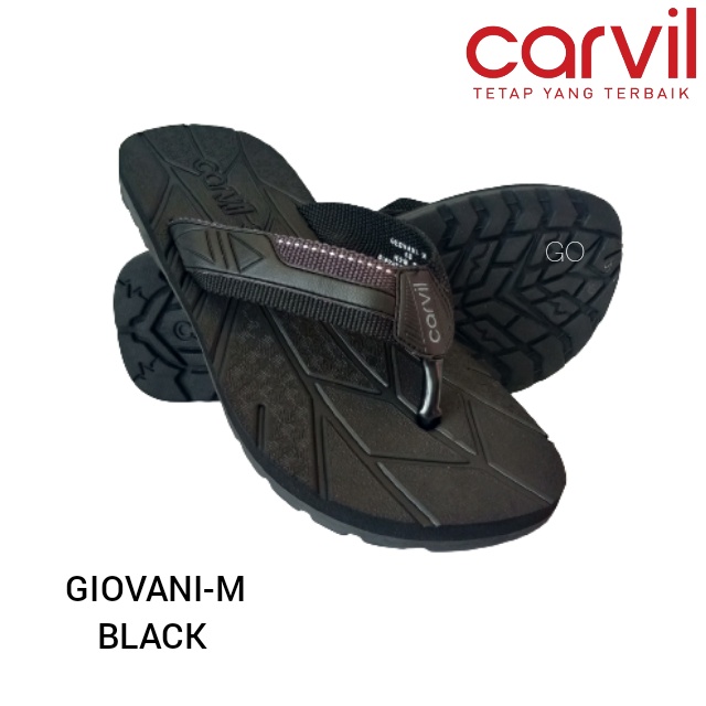 gof CH CARVIL Sandal Japit Laki Sendal Gunung Pria Casual