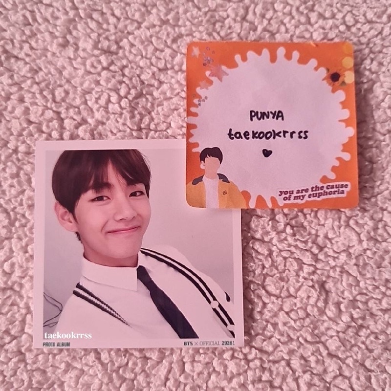 Kim Taehyung Photo Album BTS 3rd Muster