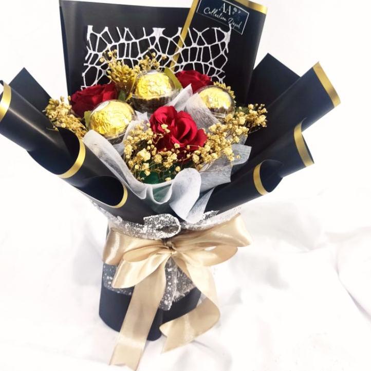 

Super Promo--BUKET BUNGA COKLAT FERERO ROCHER PREMIUM