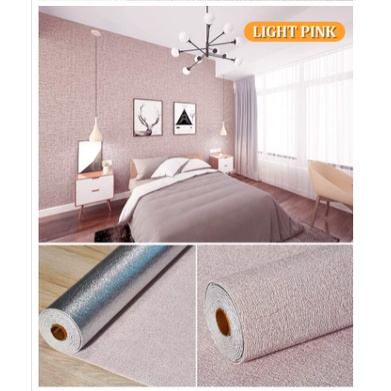 Wallpaper Linen Foam - Wallpaper Dinding Kamar Tidur - Wallpaper Line 3D - Wallpaper Busa Foam 3D - Wallpaper Kedap Suara - Wallpaper Stiker Dinding - Wallpaper Elgant Polos