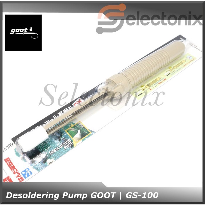 Desoldering Pump / Solder Sucker / Sedotan Solder GOOT GS-100