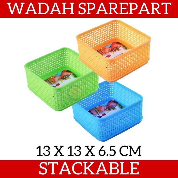 SHINPO SIP 354 Wadah Penyimpanan Barang Serbaguna Komponen Stackable