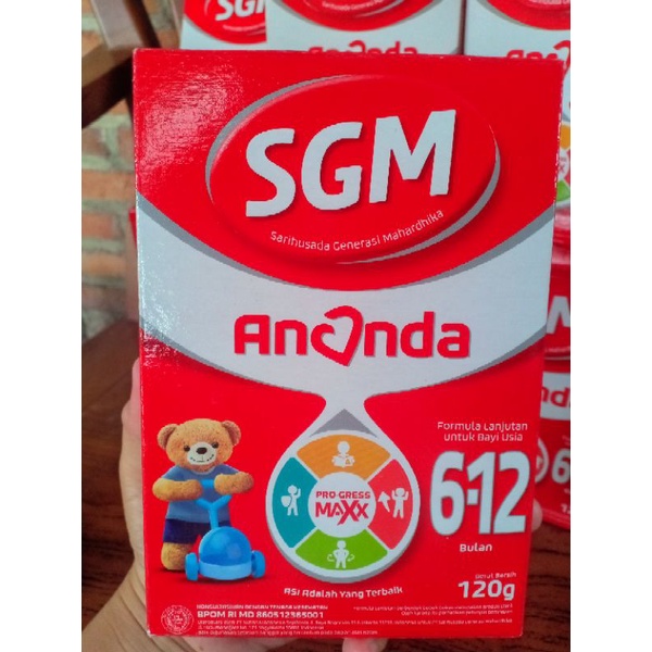 

Susu bayi SGM Ananda 6-12bulan (PROMO)