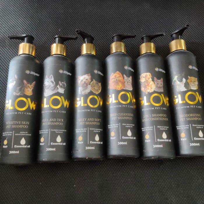 Shampoo Kucing Shampo Glow Premium Pet Kucing/Anjing