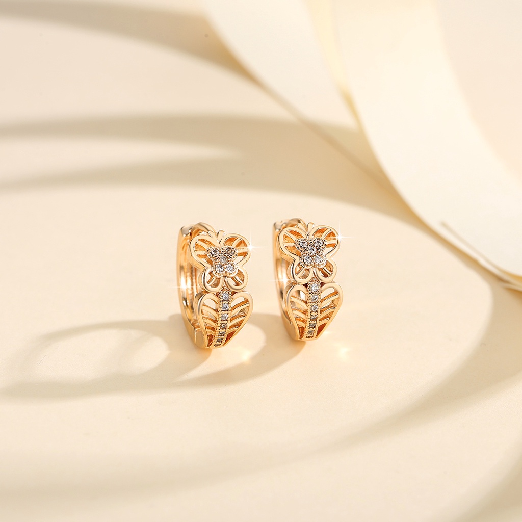 Y816 [COD✔]Anting Titanium Anti Karat Anting Hoop Anting Anting Wanita Korean Style