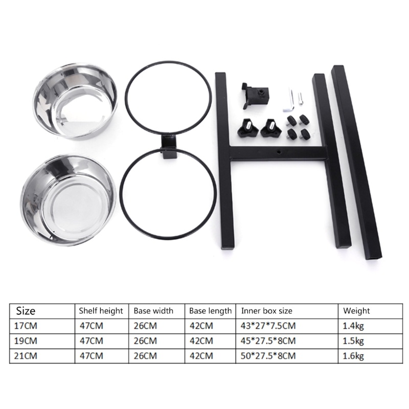 Mangkok Makan Dan Minum Bahan Stainless Steel Anti slip Untuk Anjing Dan Kucing