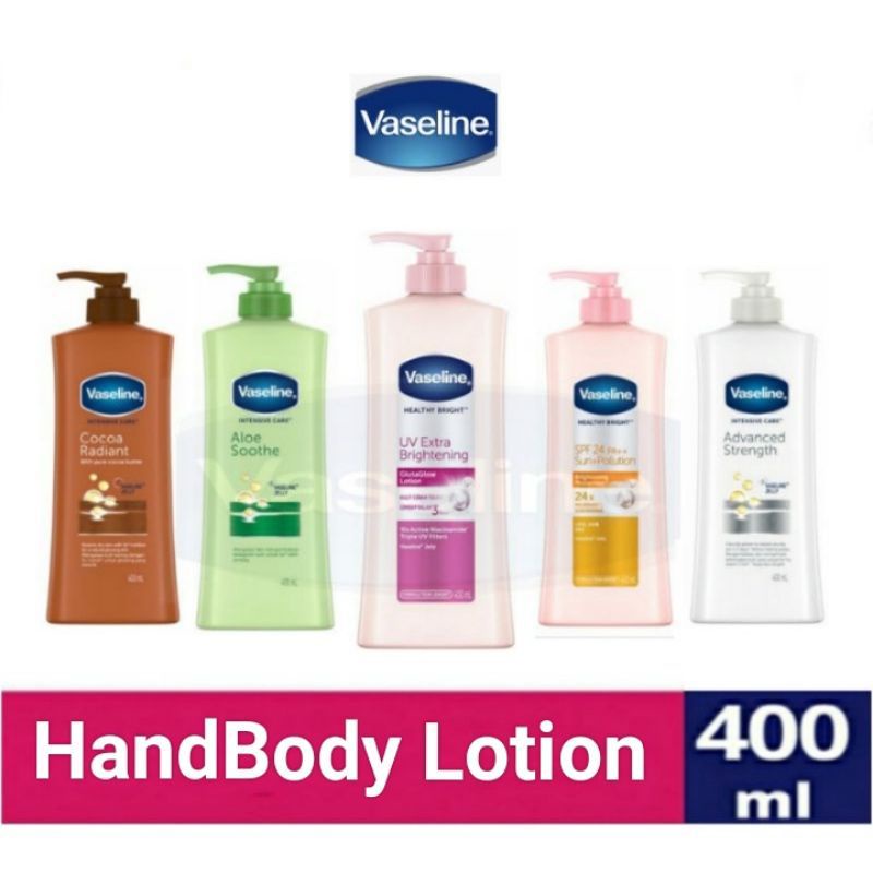 Vaseline body lotion 400ml