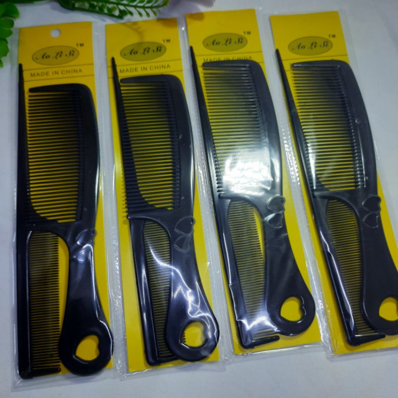 10 Pasang Sisir Rambut Set warna Hitam Grosir