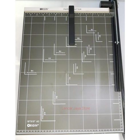 

Alat Pemotong Kertas Paper Cutter Origin A3 (Pcc-A3R)