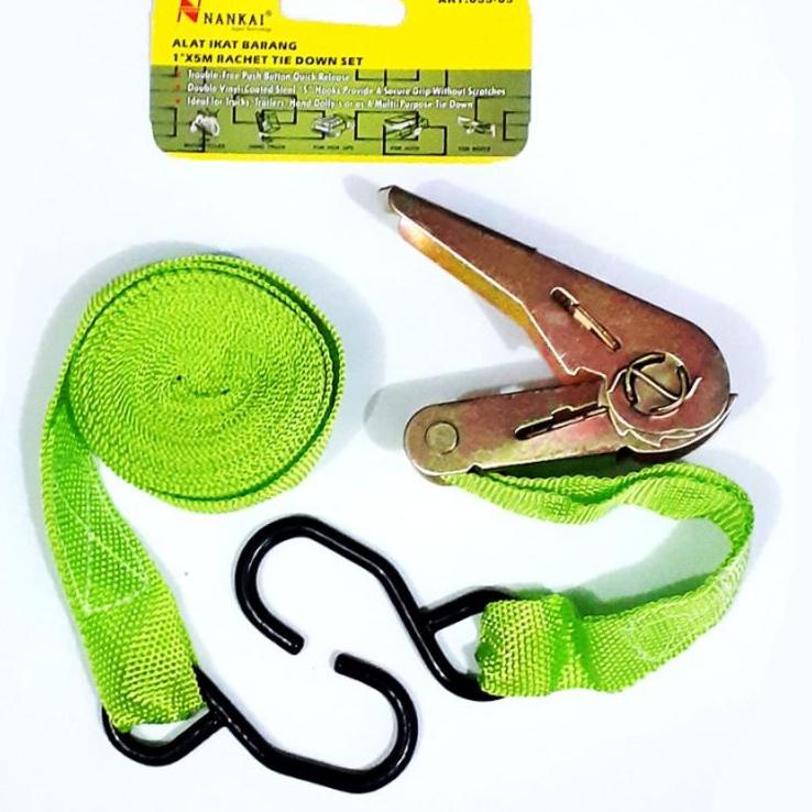 Viral TREK BELT/TALI PENGIKAT BARANG BISA JUGA UNTUK BOX SOUND MINIATUR UK 1 inx 5 meter