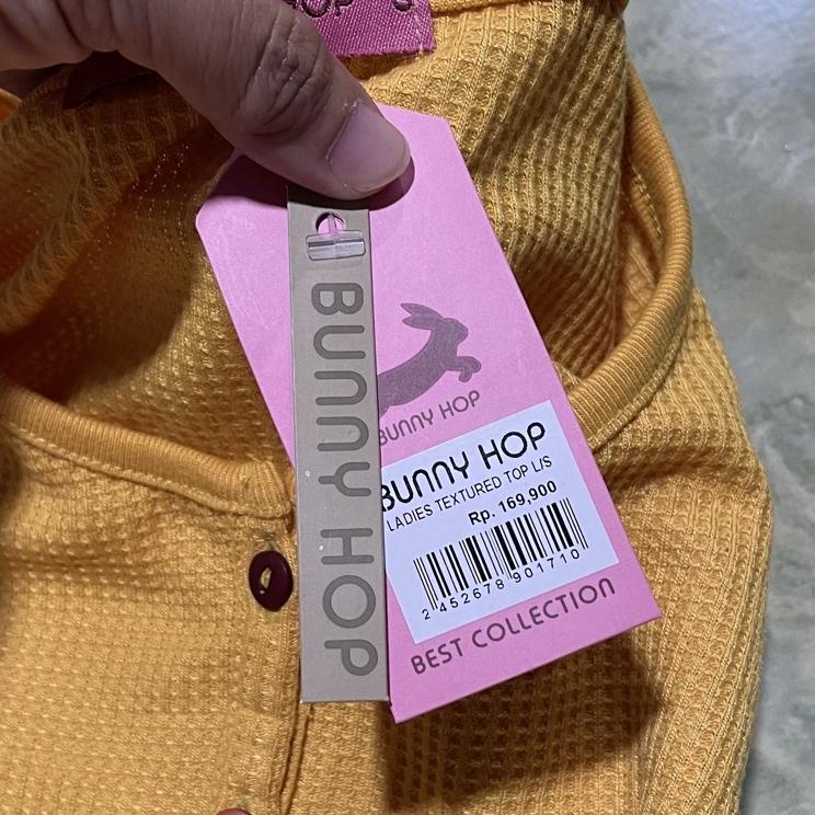 Kaos Bunny hop PhenomenalLengan Panjang Busui Wanita Fulltag Koas Polos Basic Matahari [KAL.18Oc22ᵁ]