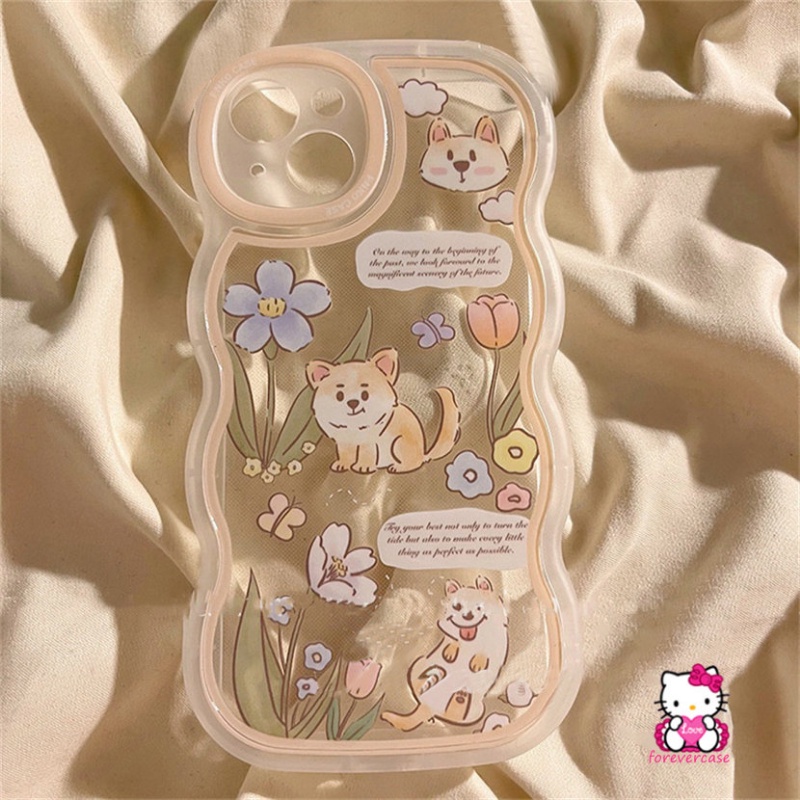 Soft Case Tpu Motif Kartun Kucing Anjing Untuk iPhone 7 8 Plus 6 6s 11 Pro Max XR 12 13 14 Pro Max 14 Plus X XS Max SE 2020