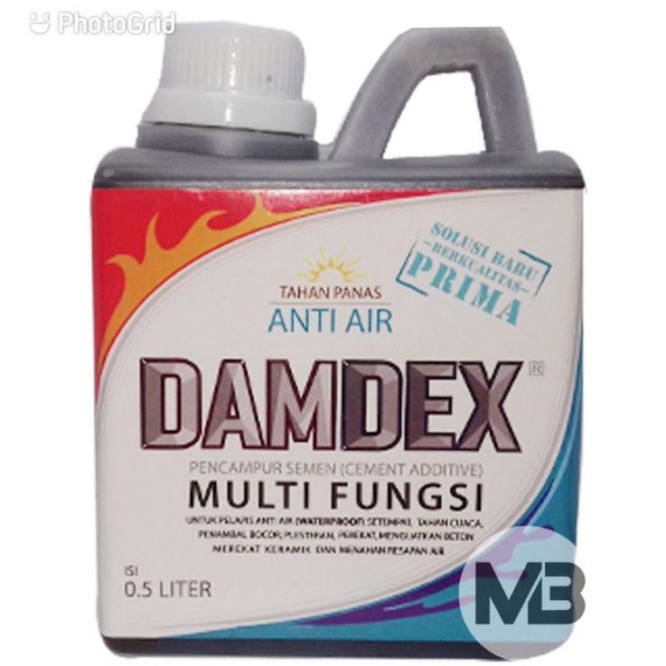 Damdex Multifungsi 0.5 Liter l Obat Cor Pengeras Beton Anti Bocor