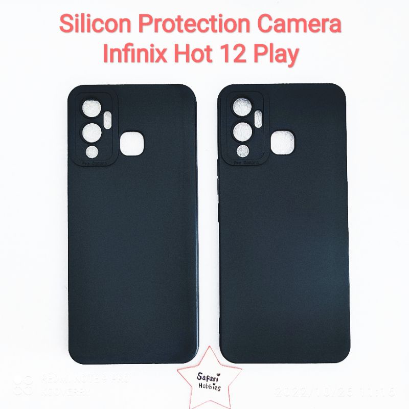 Infinix Hot 12 Play Silicon Pro Camera (COD)