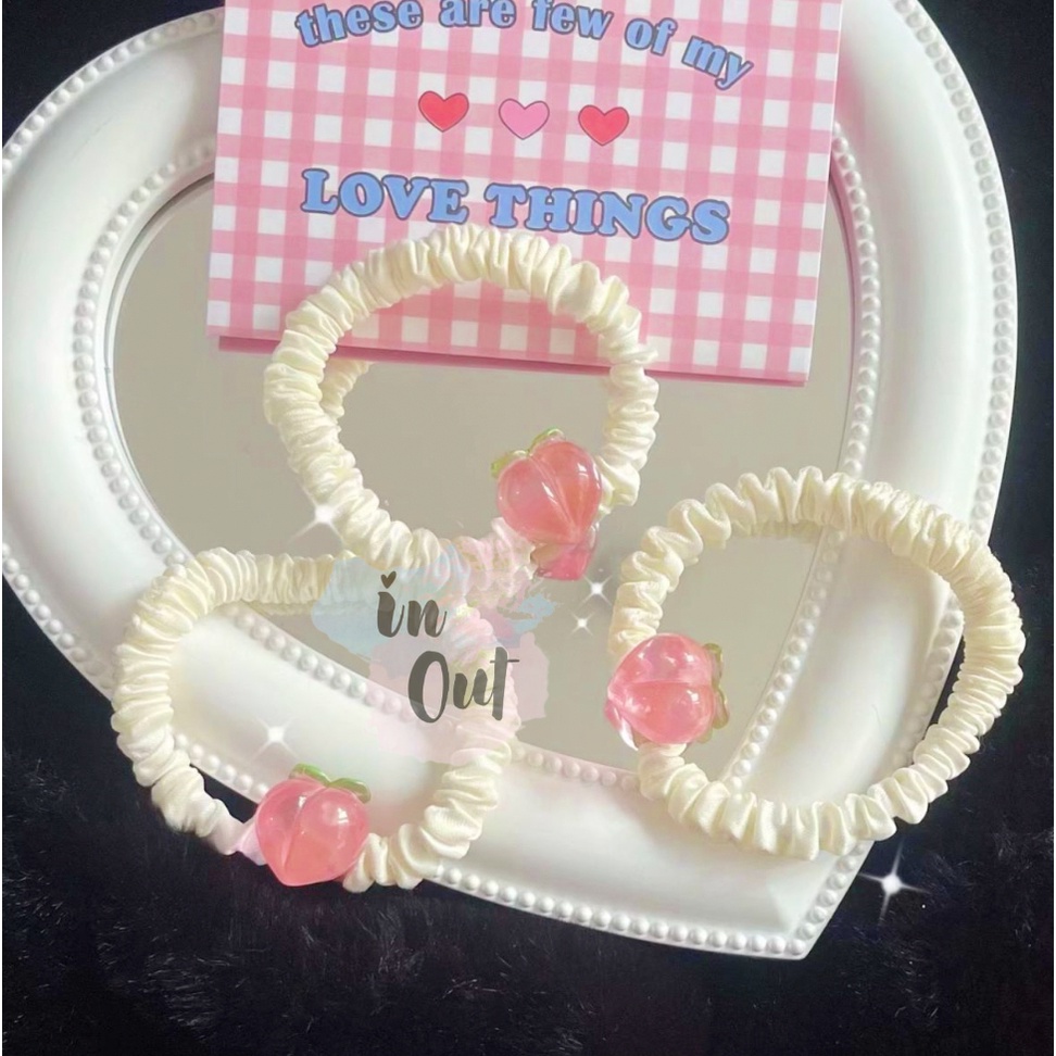 IKAT RAMBUT SANRIO CINAMOROLL PURIN KUROMI POCHACCO MELODY DEWASA ANAK ANAK LUCU ESTETIK / SCRUNCHIE SANRIO ACC46