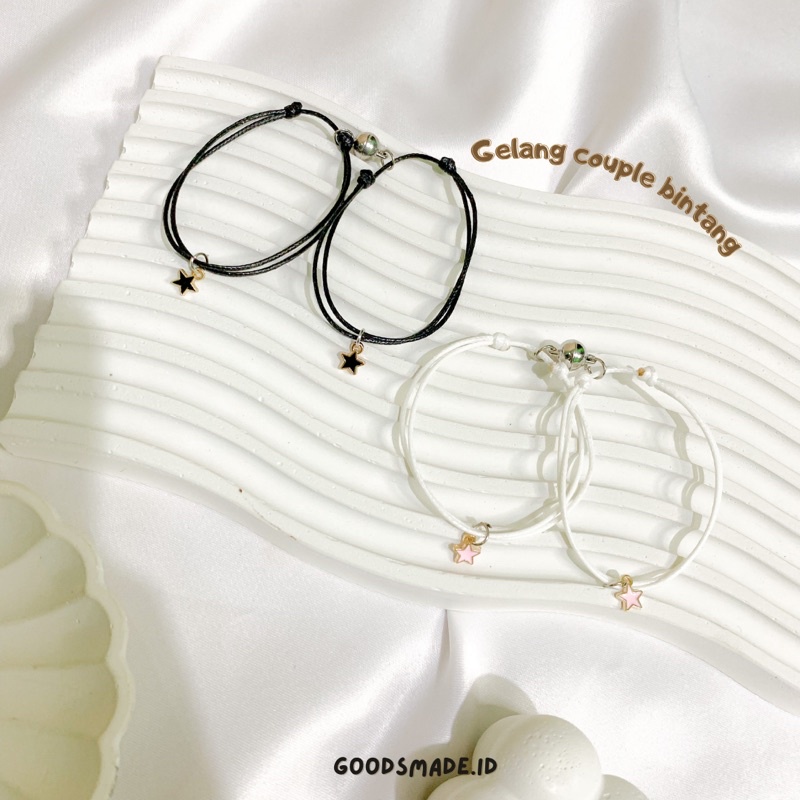 GELANG COUPLE BINTANG KECIL+MAGNET