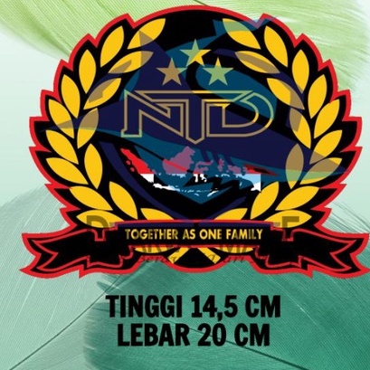 NTD, Stiker NTD, Stiker Bintara Polri 2007 gelombang 2, stiker polri, Stiker Polisi, Stiker mobil, s