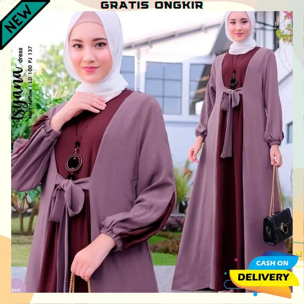 Gamis Syari Bsju Syari Murah Premium Terbaru 2023 Mewah Baju Muslim Cewek Bju Games Bj Wanita Bsju G