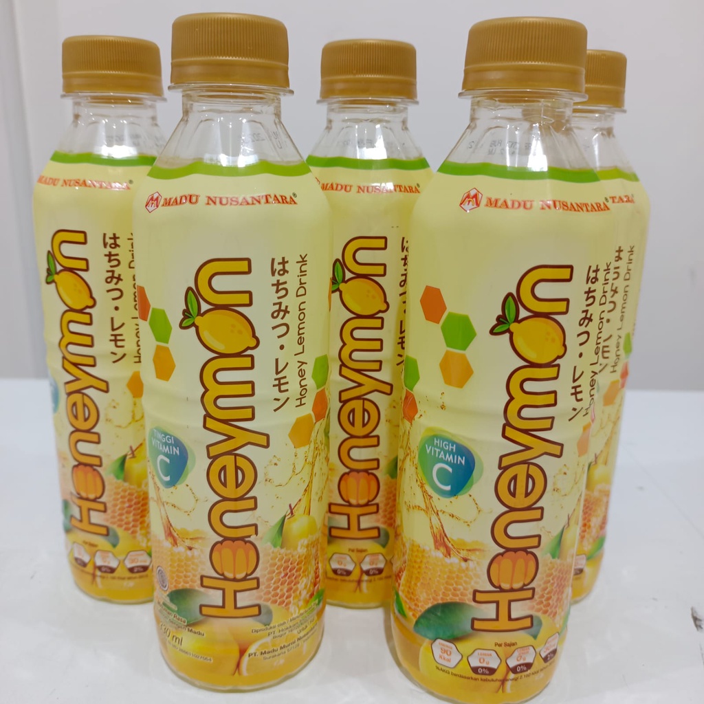 

Honeymon Madu Nusantara Minuman Lemon 330ml