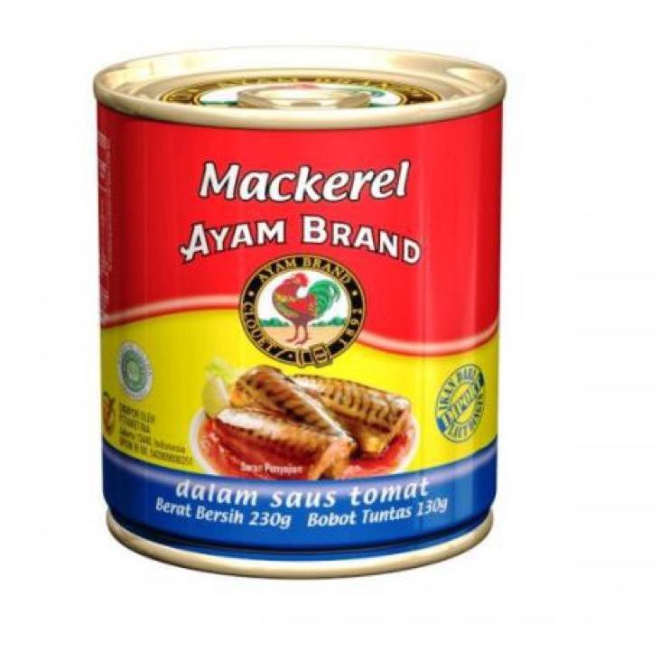 

idu1U5g--Mackerel Ayam Brand 230gr