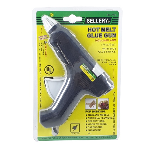 Glue Gun Sellery 96-780 40w Lem Tembak Hot Melt Gluegun BONUS REFILL