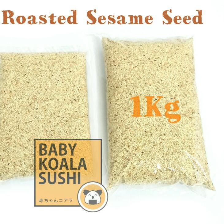 

Dapatkan--HIROKING Biji Wijen Putih Sangrai 1 Kg Halal │ Roasted White Sesame Seed for Sushi Ramen