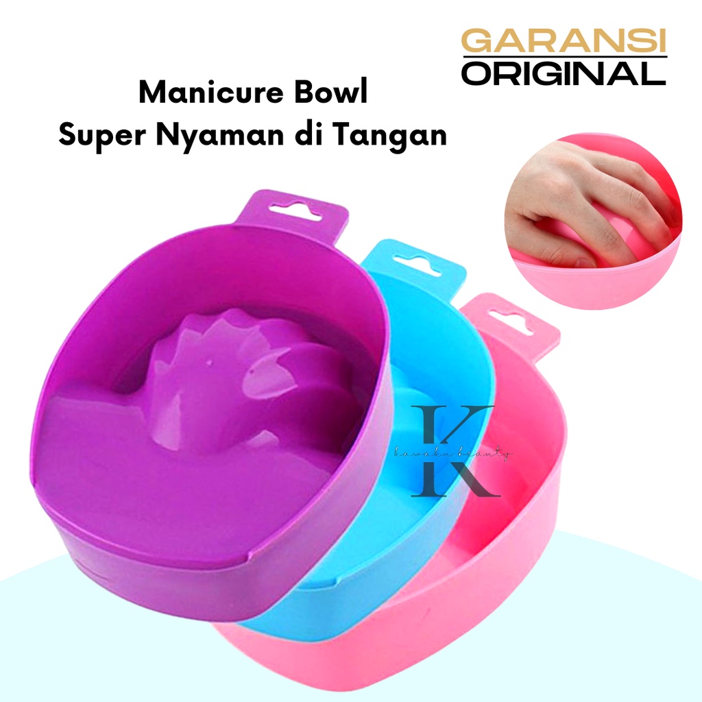 Manicure Bowl Wadah Rendam Kuku Nail Art