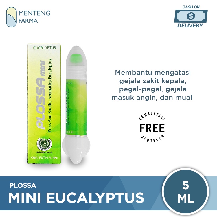 Plossa Mini Minyak Angin Aromatherapy Eucalyptus
