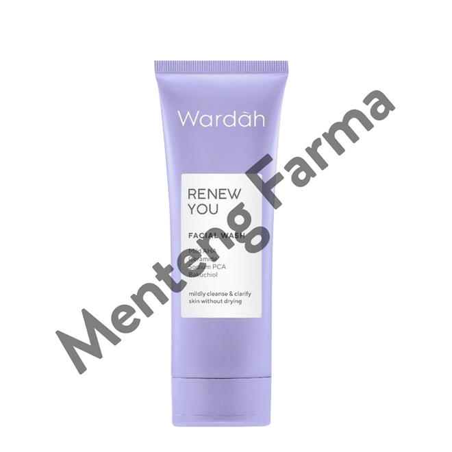 Wardah Renew You Anti Aging Facial Wash 100 mL - Pembersih Wajah Anti Aging