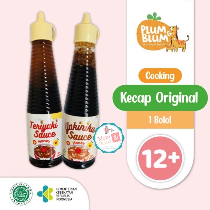 Plum &amp; Blum Kecap Teriyaki Yakiniku Serbaguna Non MSG | Saos MPASI Bayi