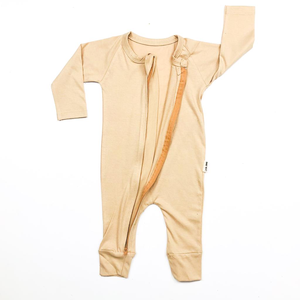 LITTLE JENNA - SLEEPSUIT RESLETING BAYI LENGAN PANJANG EARTH TONE SERIES NEW BORN