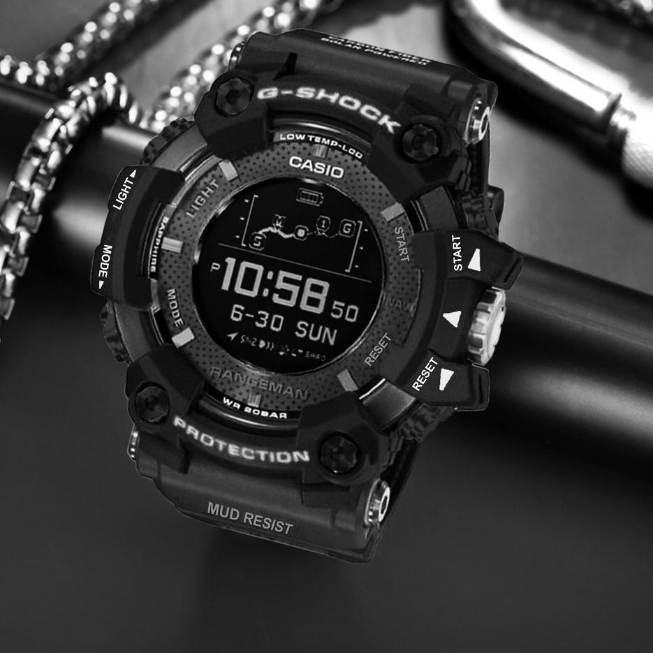 Jual Harga Spesial TERBARU!!! Jam Tangan Pria CASIO GPRB 1000 Digital Rubber Sporty Anti Air Jam