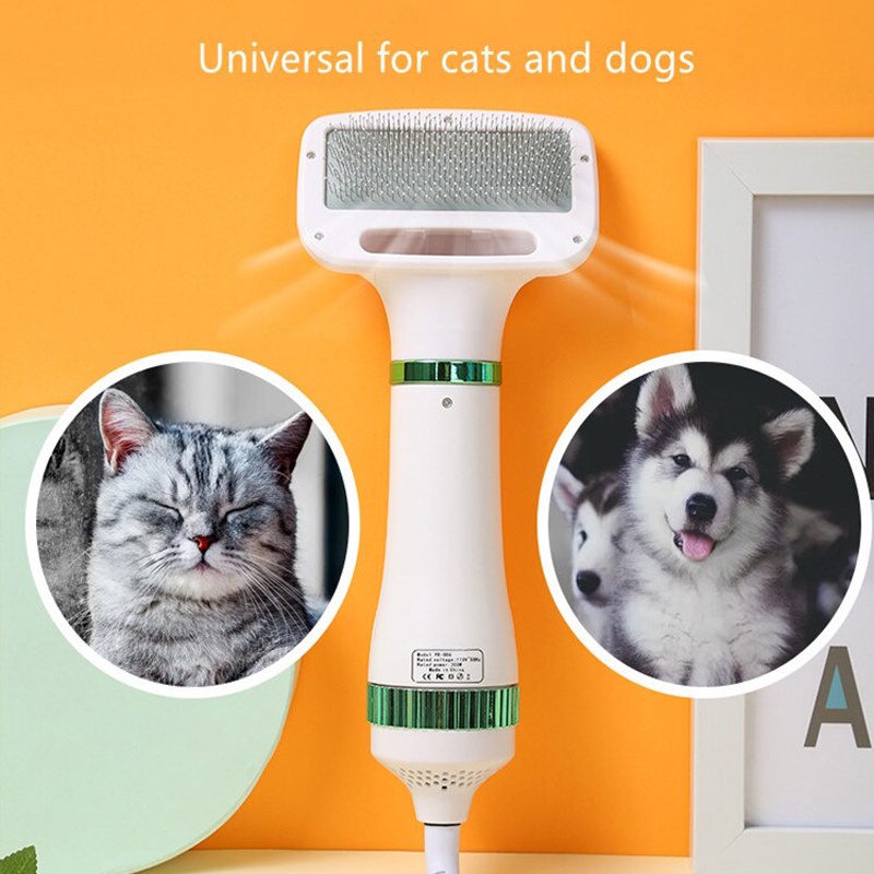 Perfin CWS01/CWS02 Pengering Rambut Anjing Pengering Bulu Kucing Sisir Perawatan Peliharaan Hair Dryer Hewan 2 In 1