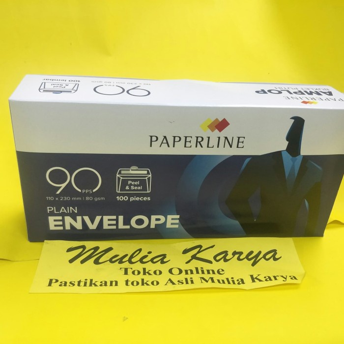 

Hemat Amplop 90 Polos Paperline 90 Pps 110 X 230 Mm Hemat
