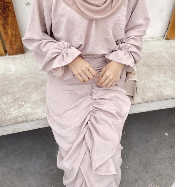 Terlaris Nami Set (One Set Rok Lilit)