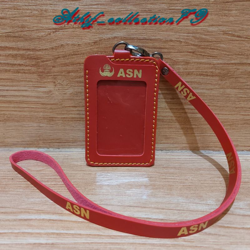 

HenJO Tempat Id Card ASN Korpri Kulit Holder Id Card Kulit Korpri ASN