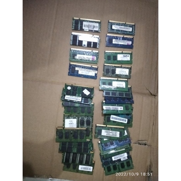 RAM LAPTOP DDR2 &amp; DDR3 1gb
