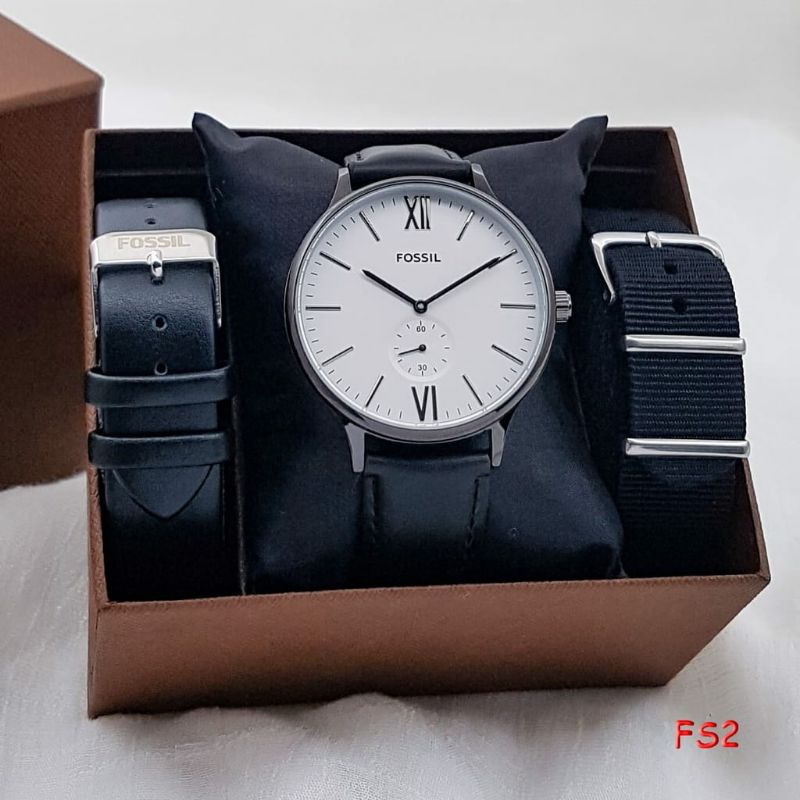 Jam Tangan F0ssl Rubber Kanvas Terlaris Fashion Bisa COD