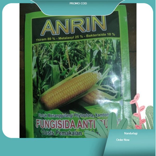ANRIN FUNGISIDA Fungisida Anti Bulai Anti Patek Anti Potong Leher  50 Gram