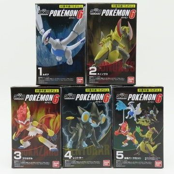 SHODO Pokemon 6 - Full Set + effect parts