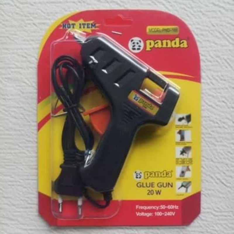 LEM TEMBAK GLUE GUN 20 / 40 WATT LEM TEMBAK CEPAT PANAS HOT MELT GLUE GUN