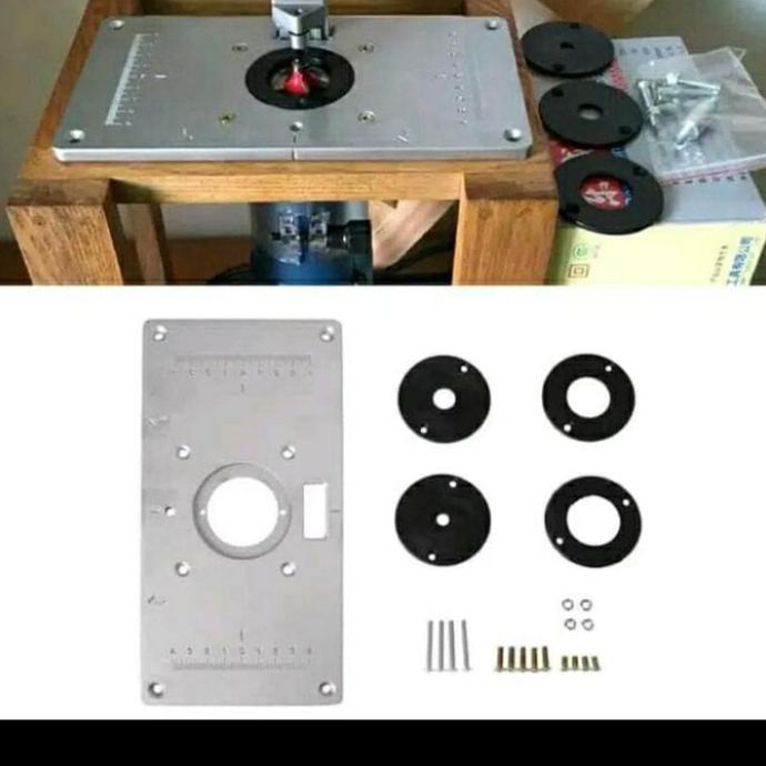 router plate insert trimmer/ meja trimmer/meja router/meja profil