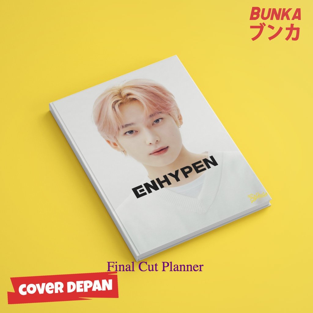 

Notebook KPOP Enhypen Sunoo Hardcover A5 Buku Tulis Catatan Notes Agenda Planner Jurnal .