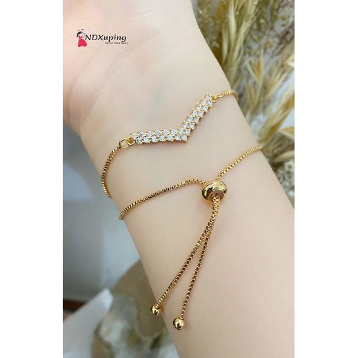 Gelang Tangan Serut Xuping Fuji Fashion Perhiasan N14102201