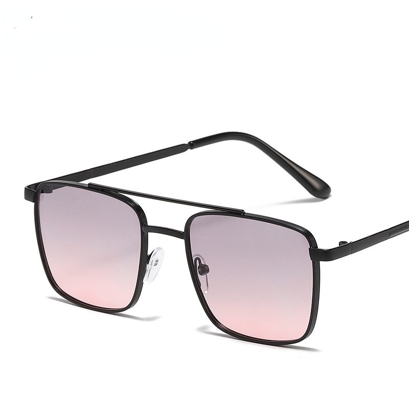 2022 Kacamata Hitam Dengan Frame Metal Untuk Pria / Wanita